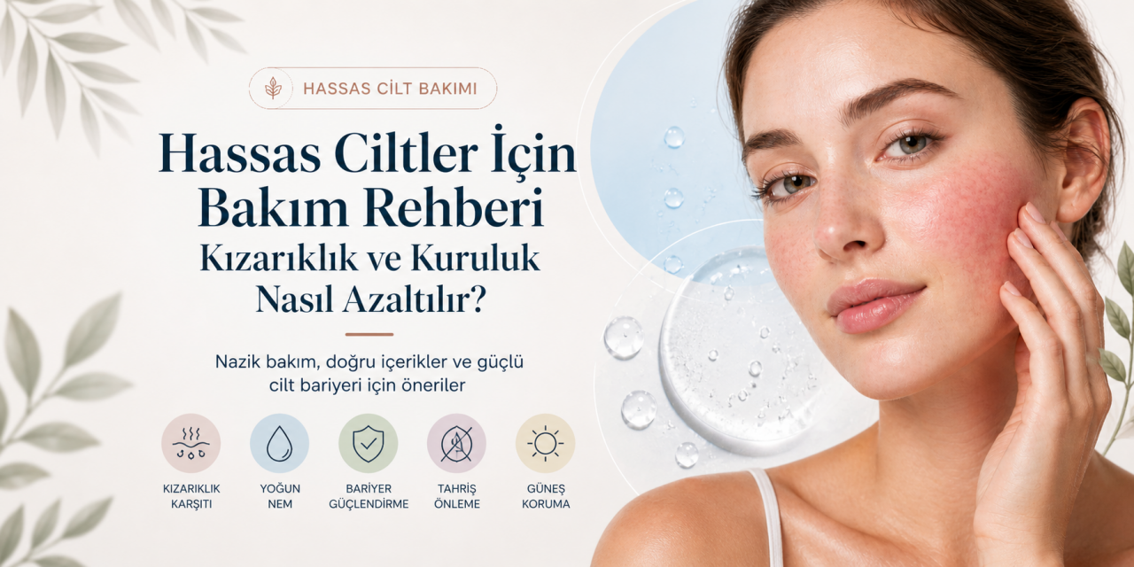 Hassas Ciltler İçin Bakım Rehberi: Kızarıklık ve Kuruluk Nasıl Azaltılır?