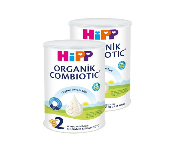 Hipp 2 Organic Combiotic Bebek Sütü 350 gr x 2 Adet