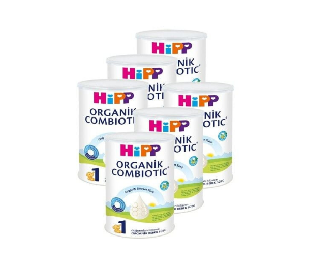 Hipp 1 Organic Combiotic Bebek Sütü 350 gr x 6 Adet