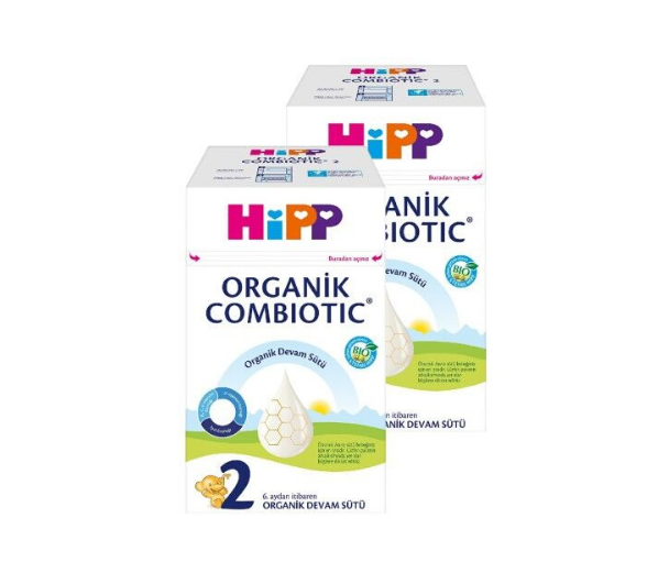 Hipp 2 Organik Bebek Sütü Combiotic 600 gr x 2 Adet