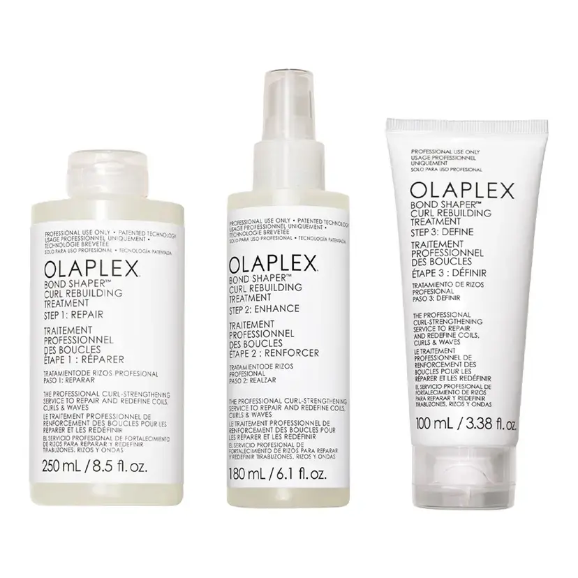 Olaplex Bond Shaper Curl Rebuilding Treatment Set