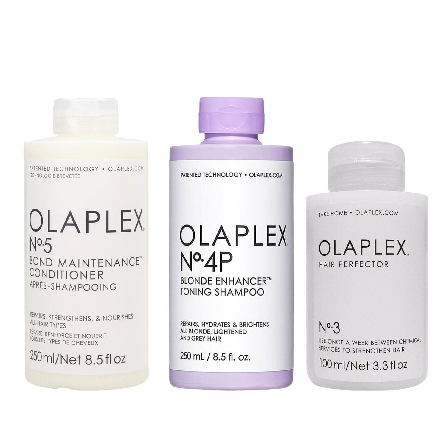 Olaplex Sarı Saçlar İçin Renk Koruyucu ve Bağ Güçlendirici Bakım Seti