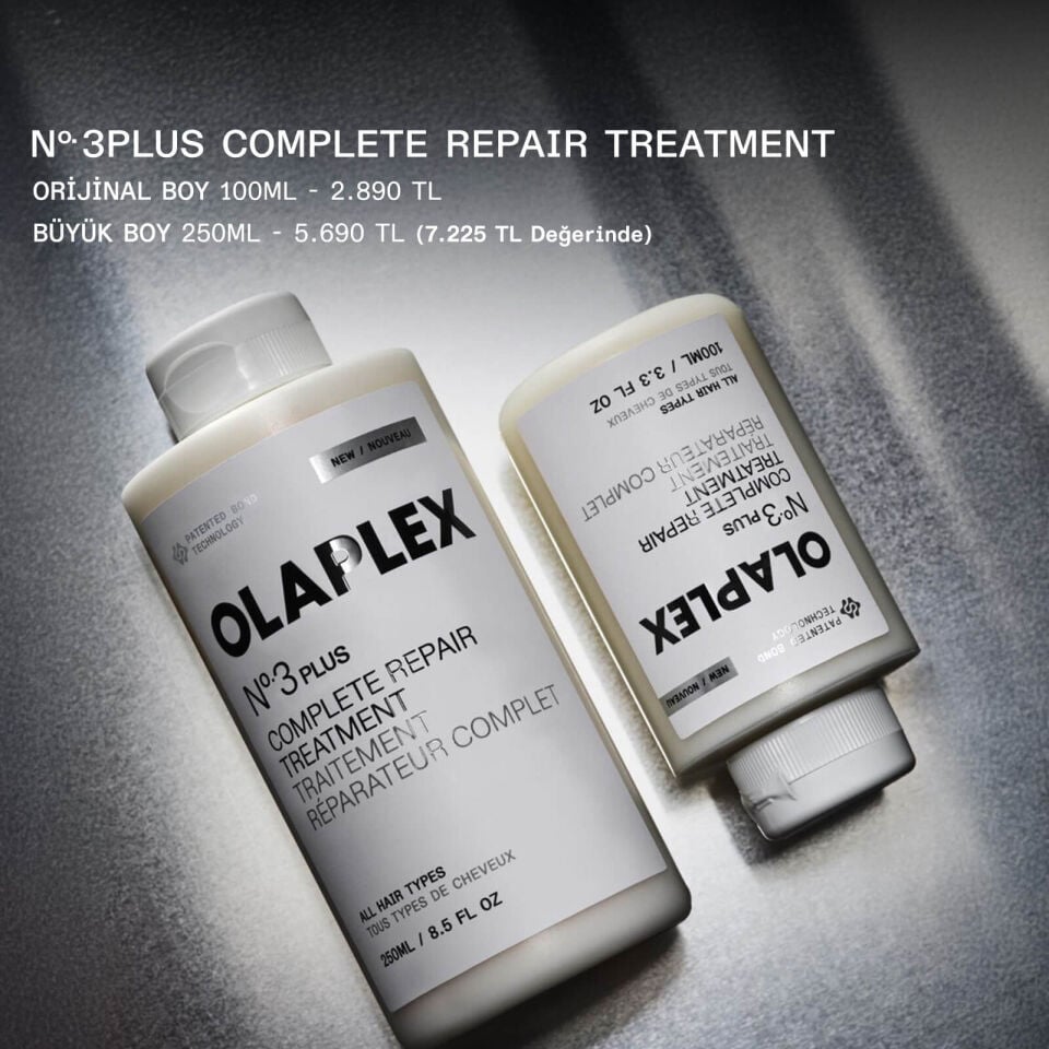 OLAPLEX No. 3 PLUS COMPLETE REPAIR TREATMENT - 250 ML