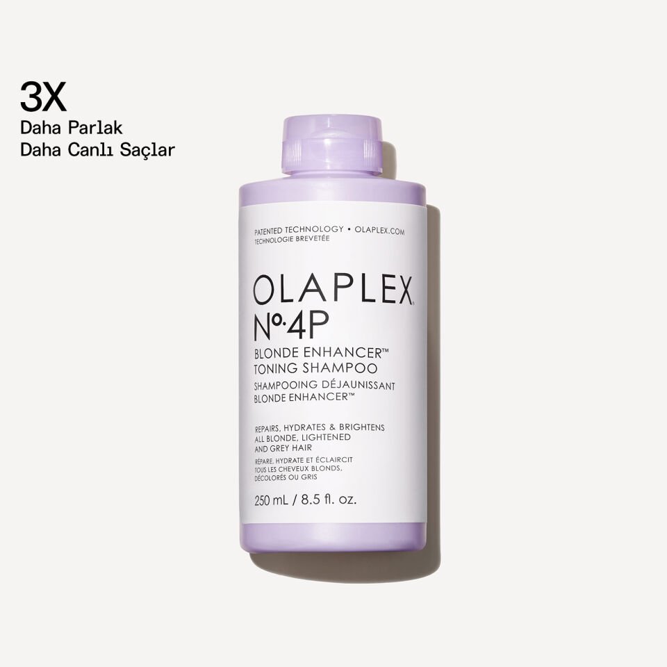 OLAPLEX No. 4P BLONDE ENHANCER TONING SHAMPOO - 250 ML