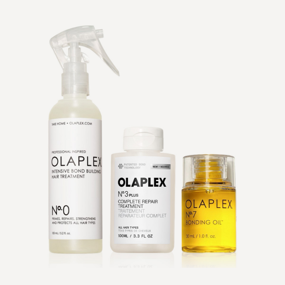 OLAPLEX THE SIGNATURE REPAIR KIT – Yoğun Onarım, Bağ Güçlendirme ve Isı Koruyucu Saç Bakım Seti