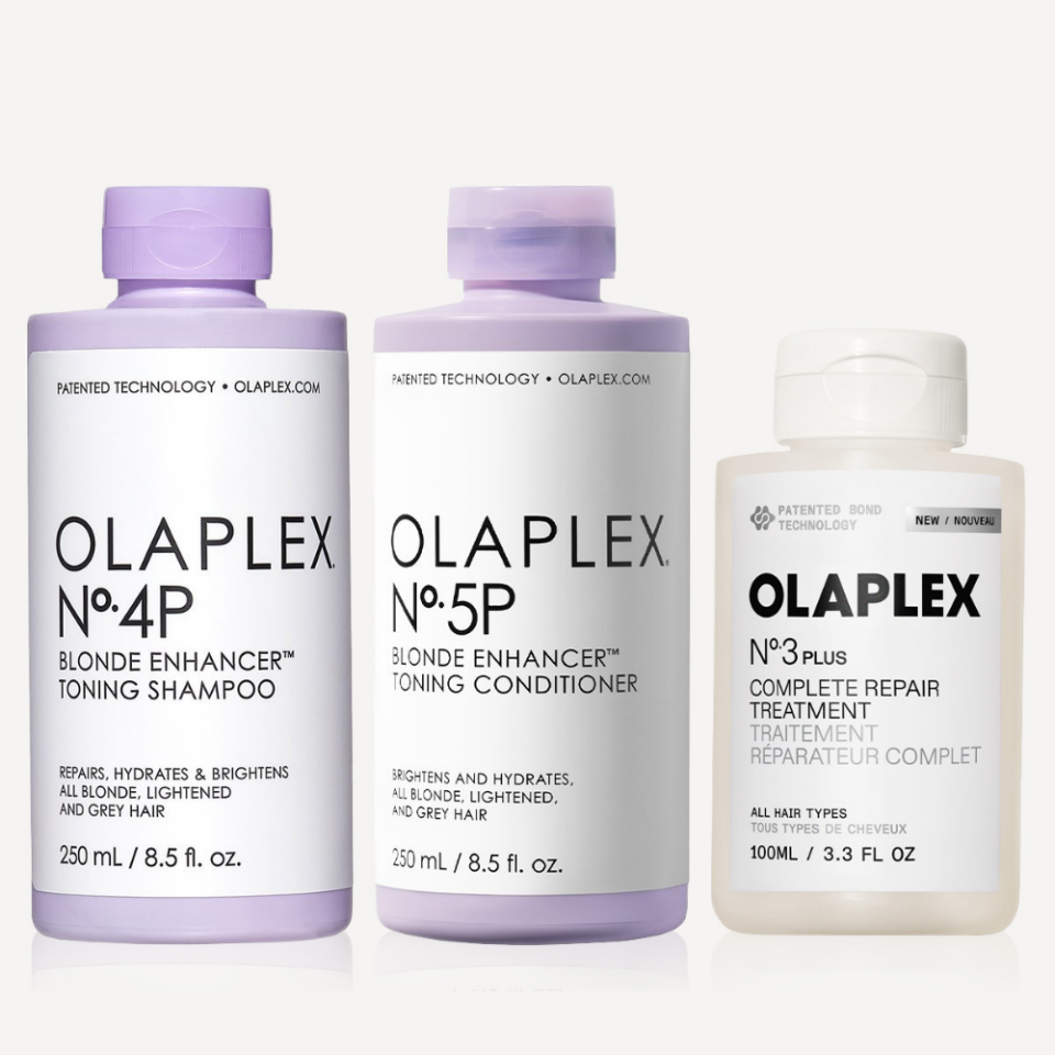 OLAPLEX THE BLONDE & GREY HAIR-STRENGTHENING SYSTEM