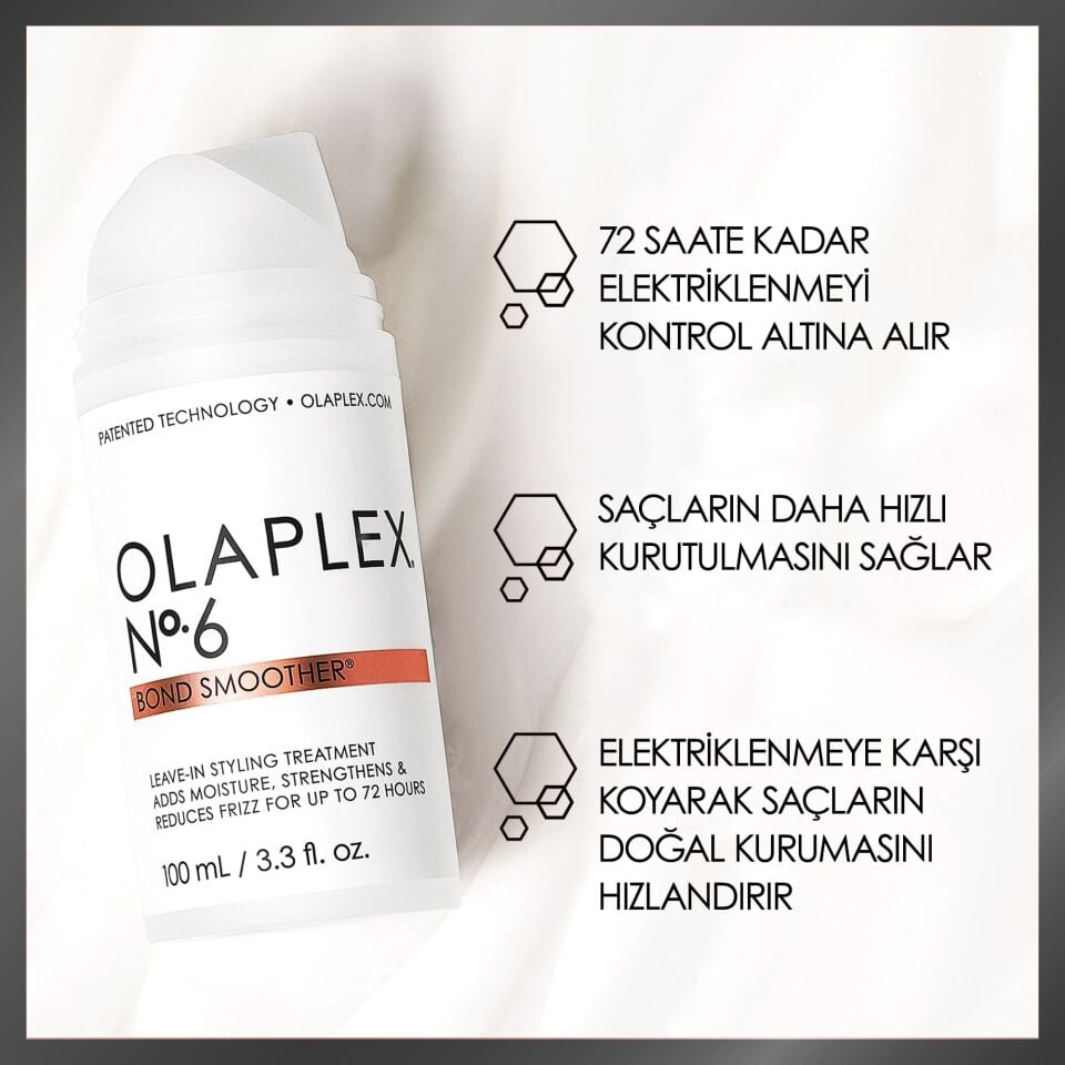 OLAPLEX ANTI-FRIZZ & STRONG HAIR SET – Elektriklenme Karşıtı Yoğun Onarım ve Güçlendirme Seti