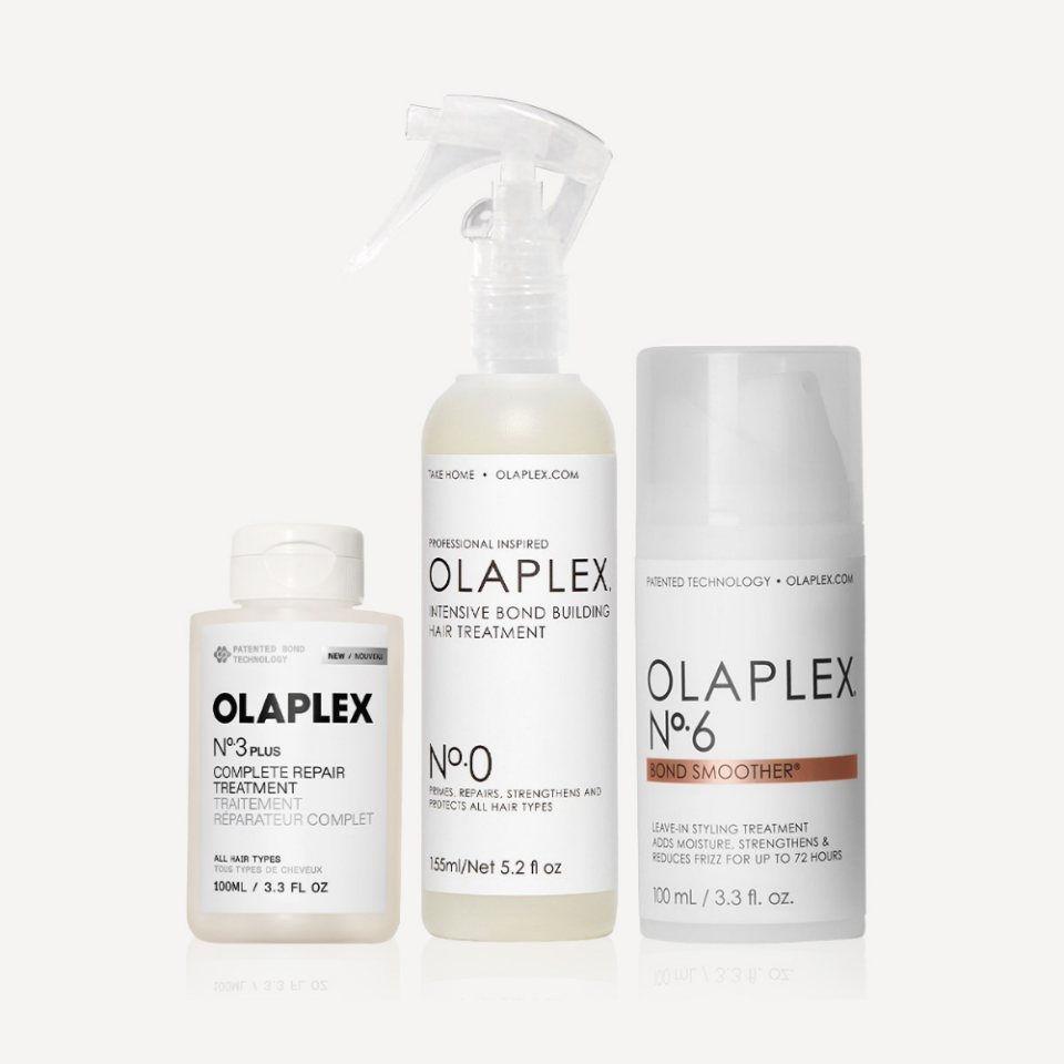 OLAPLEX ANTI-FRIZZ & STRONG HAIR SET – Elektriklenme Karşıtı Yoğun Onarım ve Güçlendirme Seti