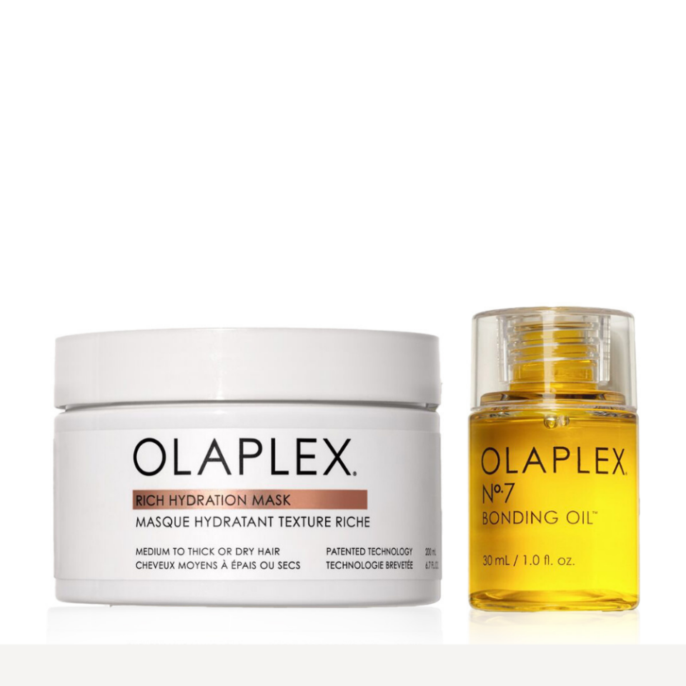 OLAPLEX SMOOTH STYLE ICONS HAIR DUO - Yoğun Nem, Pürüzsüzlük ve Parlaklık Sağlayan Saç Bakım İkilisi