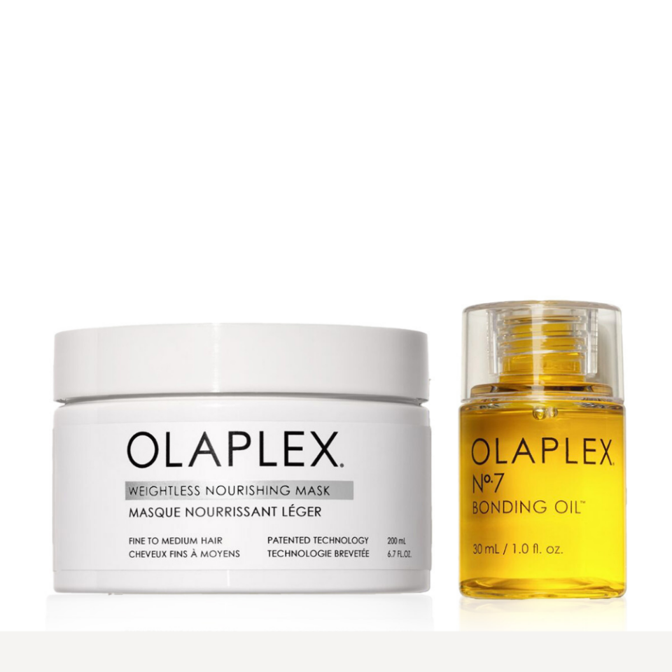 OLAPLEX SMOOTH STYLE ICONS FOR FINE HAIR DUO – İnce Telli Saçlar İçin Pürüzsüzlük ve Parlaklık Bakım İkilisi