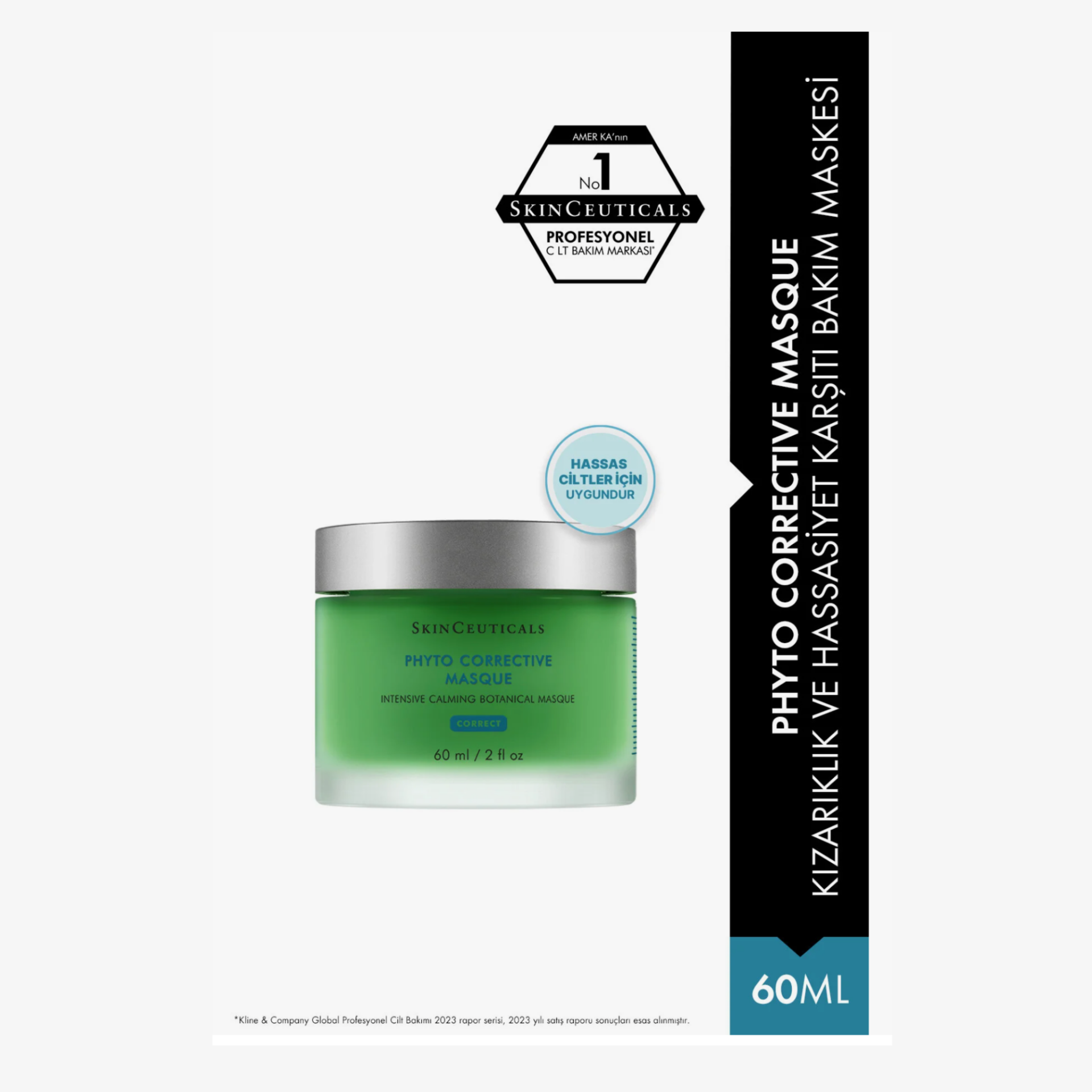 SkinCeuticals PHYTO Corrective Hassas Ciltler için Yatıştırıcı Maske 60 ml
